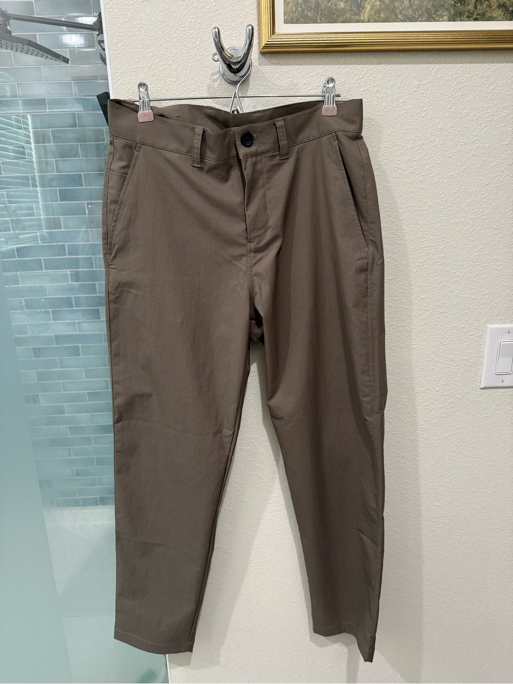 NWOT Men's Lululemon Brown Tan Chino Golf Pants